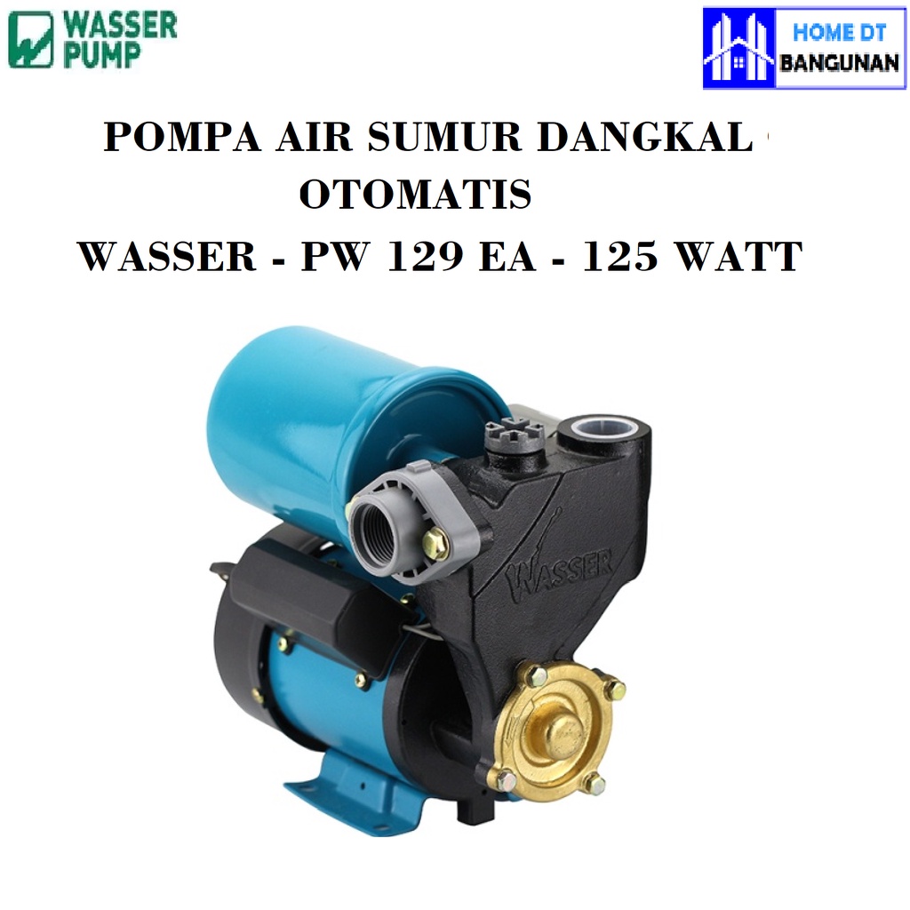 WASSER Shallow Pump Pompa Air Dangkal PW-129EA / PW 129 EA / PW 129EA