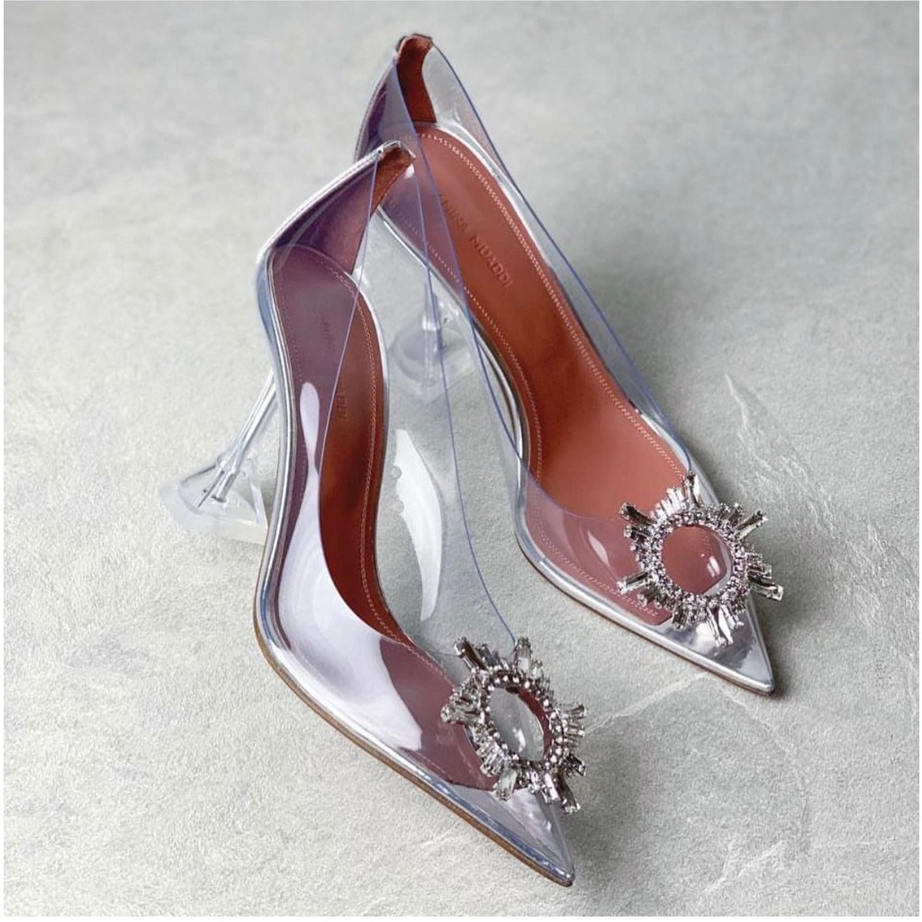 SEPATU WANITA AMINA MUADDI AMS05 AMS06 HEELS PREMIUM IMPORT