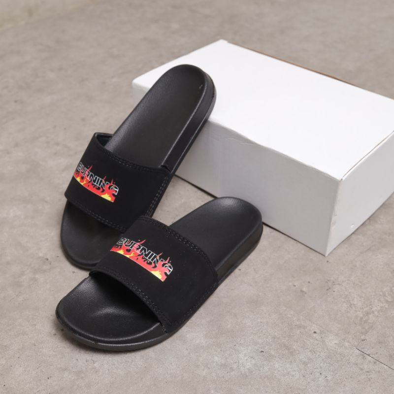 sandal slop burning pria wanita icarus footwear