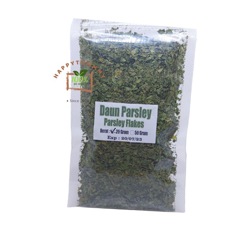 HPT - Daun Parsley Kering/Dried Parsley/Parsley Flakes/Peterseli Kualitas Premium