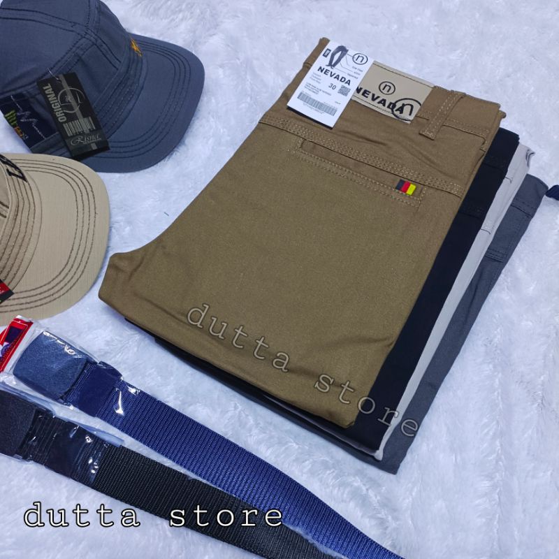 Celana Chino Panjang Pria Dewasa Chinos Pensil Premium Chino Distro Jumbo Hijau
