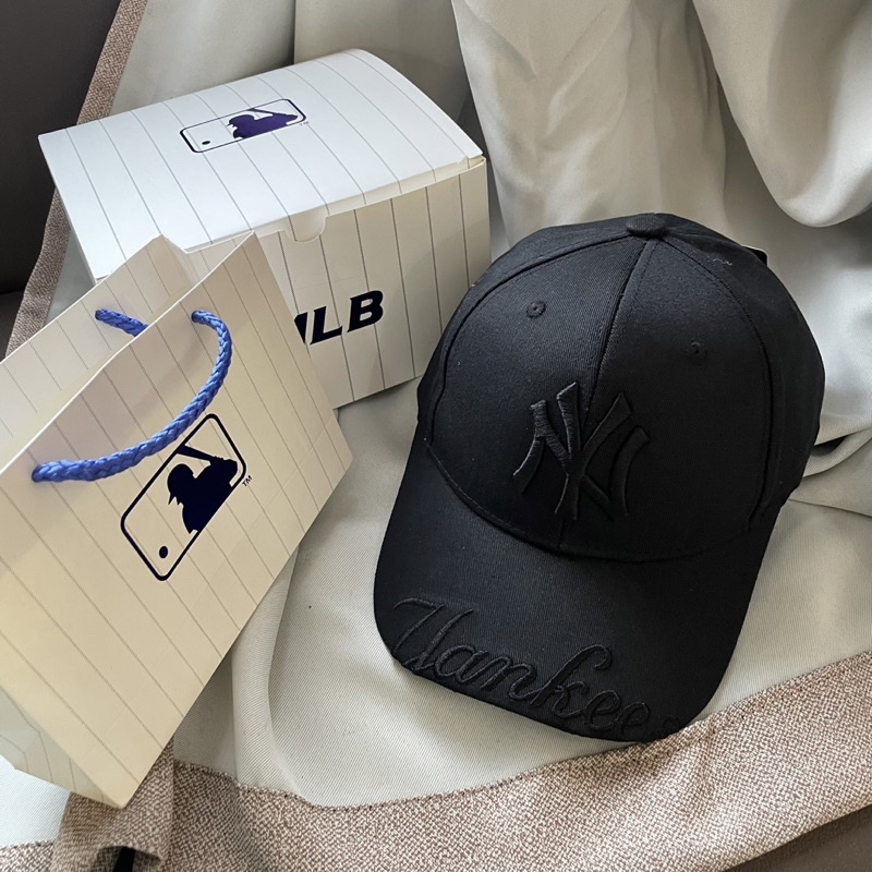 [BISA COD &amp; TERMURAH] TOPI NY MLB BASEBALL CAP NY MLB YANKEES HALF FONT / TOPI PRIA / TOPI WANITA / TOPI UNISEX ALLSIZE