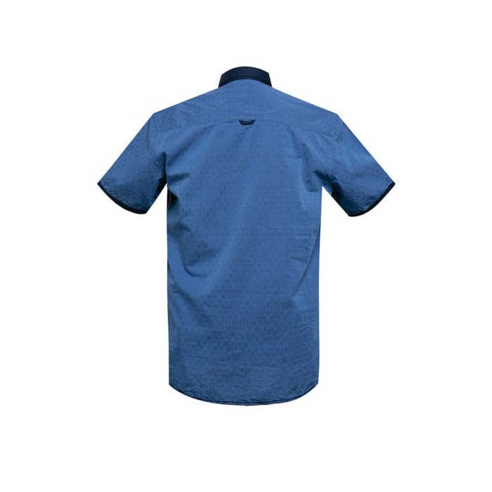 KEMEJA PRIA LOIS JEANS ORIGINAL - Kemeja Pria Lengan Pendek KLS107 - S PREMIUM MOTIF POLOS KEREN MUR