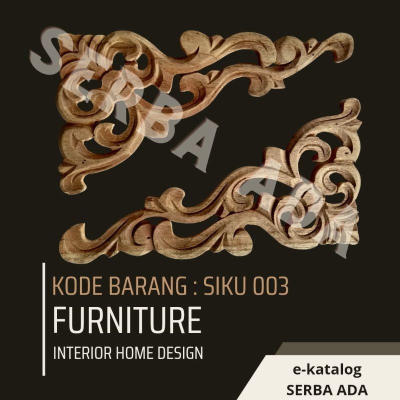 Ukiran Kayu Siku 003