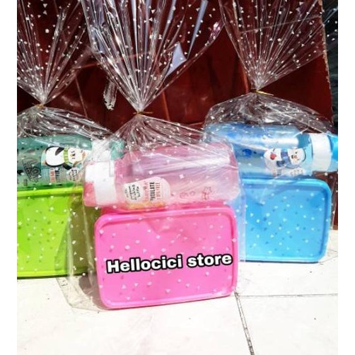 

[✨SALE✨]PARCEL MURAH LUNCH BOX + BOTOL TAKUMA 350 ML ULANG TAHUN