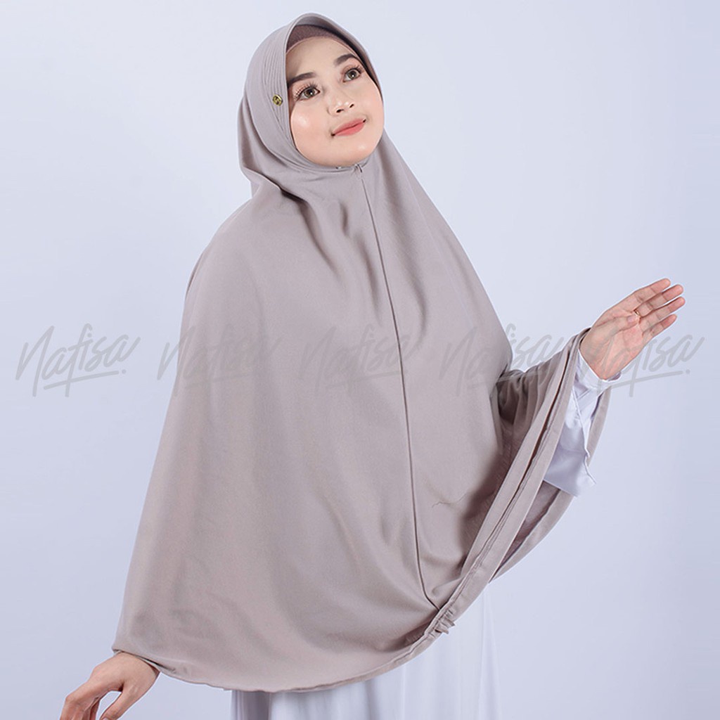 TERMURAH..Jilbab Instan ASHA SUPER JUMBO | Hijab Instan SYAR'I | Kaos Bergo Kerudung Instan Bergo Pad Kecil