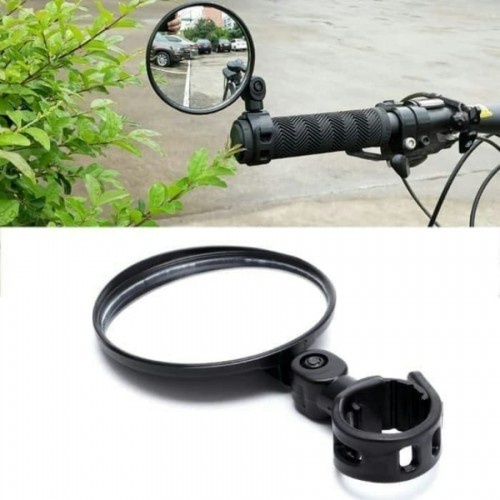 Universal Kaca Spion Sepeda Cembung 360 Rotate Bening