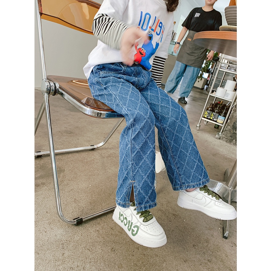 babyfit celana jeans diamaond crust celana panjang anak perempuan import sc-1026