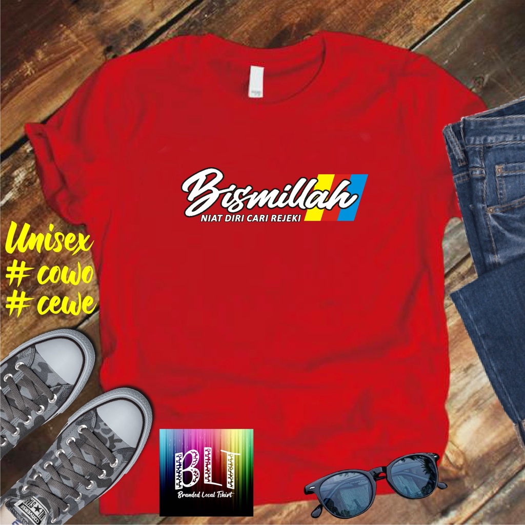 Cod/Promo Diskon Kaos DTF Bismillah lolos  Kaos Terlaris Kualitas Terjamin/Kaos Murah/Kaos Cotton 30s/Kaos katun/Pakaian Pria pakaian Wanita/Kaos Distro Pria/Kaos Pakaian Pria Dan Pakaian Wanita/Kaos Kata2 Lucu/Kaos Viral/Kaos Promo/Best Seller