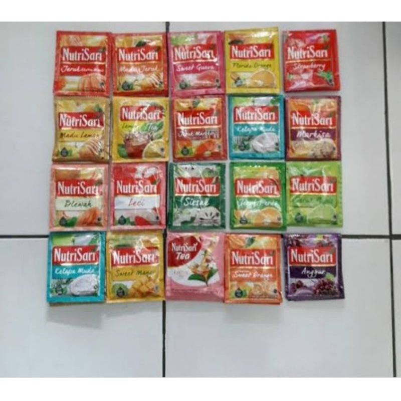 

NutriSari Aneka rasa renceng 10 sachet