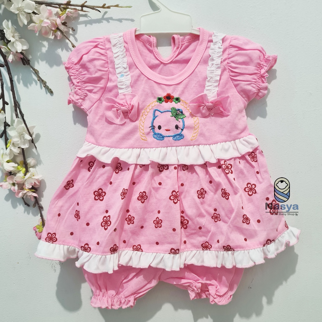 [N-036] Setelan baju dan celana pendek bayi/setelan baju anak perempuan MURAH