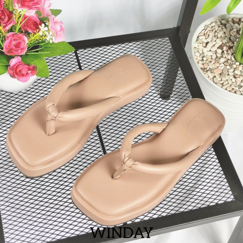 Winday Alula - Sandal Wanita Platform Jepit