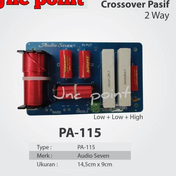 IDY4k4J--CROSSOVER PASIF AUDIO SEVEN PA 115 Crossover 2 way ORIGINAL