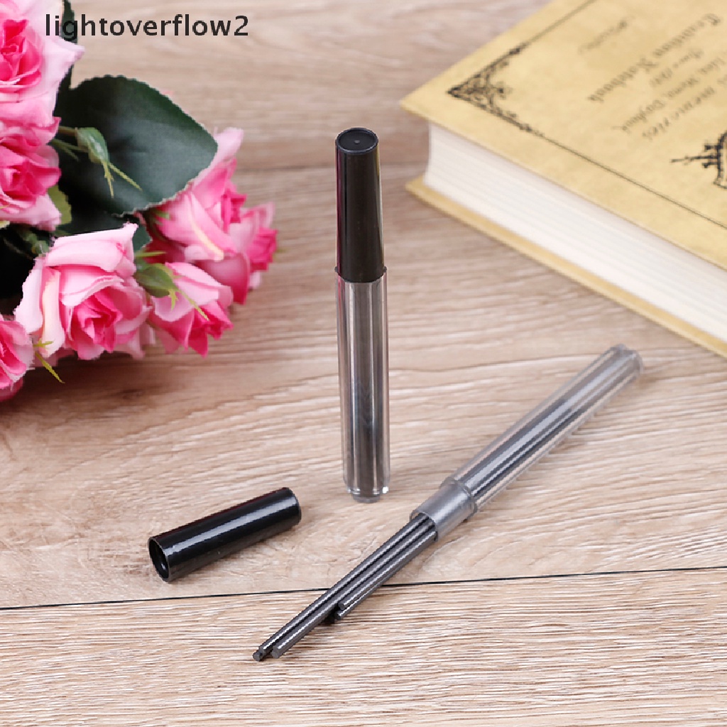 (lightoverflow2) 40pcs holder Pensil Mekanik 2B HB 2.0mm Warna Hitam  (ID) Buku Novel Dewasa Dalam Bahasa Mandarin