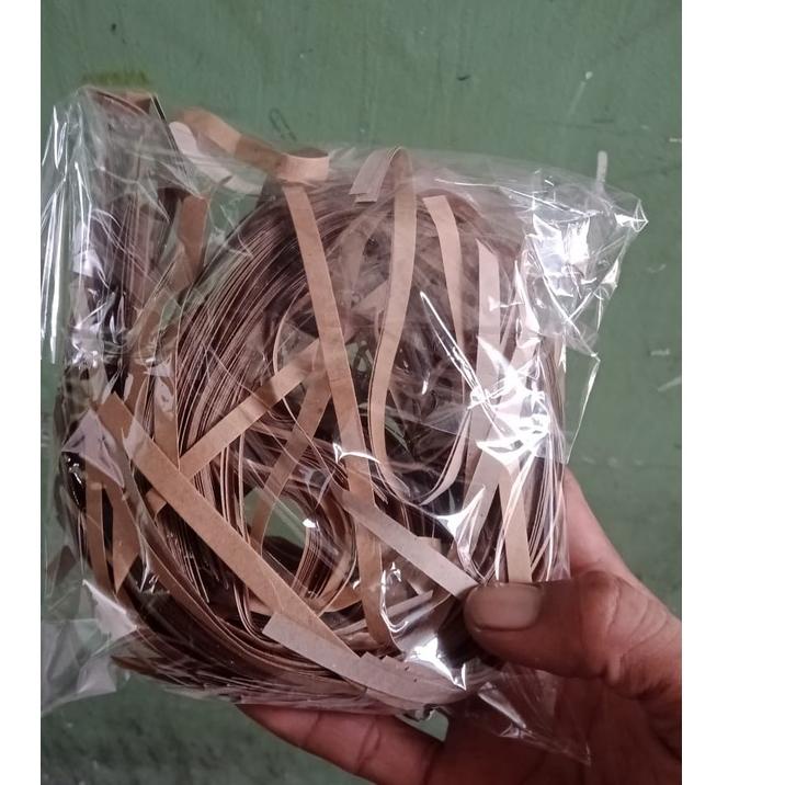 

LQ354 Kertas shredded 1 kg/kertas suwir craf coklat natural Special 2020