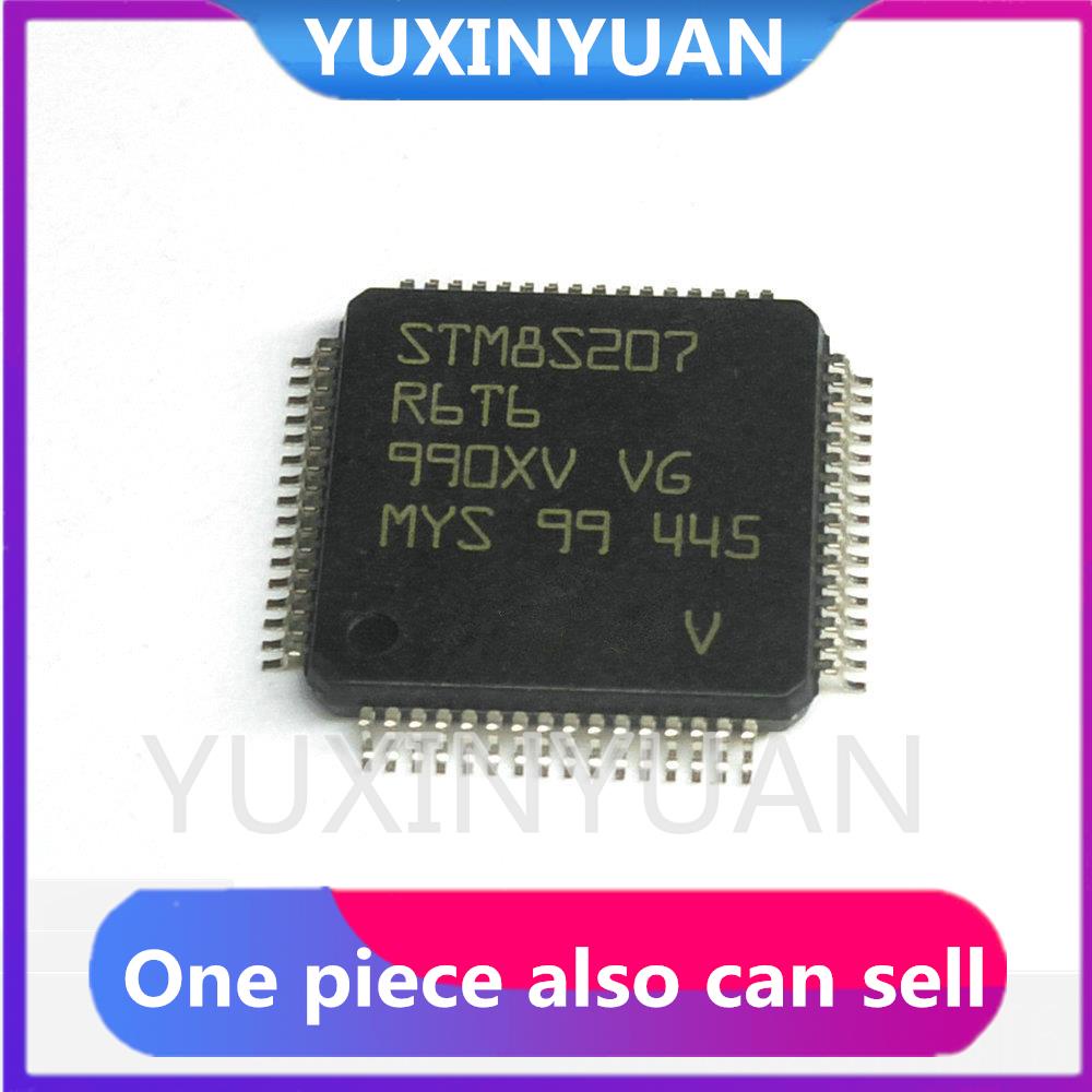 1pcs/lot STM8S207R6T6 STM8S207R6 8S207R6T6 QFP IC MCU 8BIT 32KB FLASH 64LQFP IC Baru Dalam Stok 新Pjg