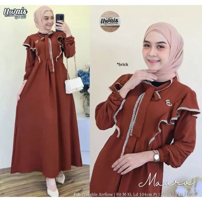 BAJU GAMIS WANITA / Gamis Wanita Murah /gamis Cringkel / gamis Crincle / Gamis Crinkel /gamis Crincel/  Gamis wanita crinkel / Gamis hitam polos gamis Crinkle/ gamis Crinkle kekinian/ gamis Crinkle murah