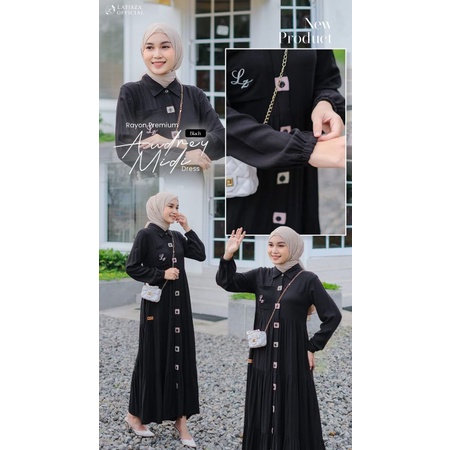 Midi Dress Audrey by Latisza (Pesanan)