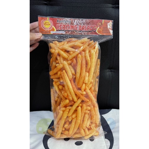 

Camilan Kentang Keriting Balado