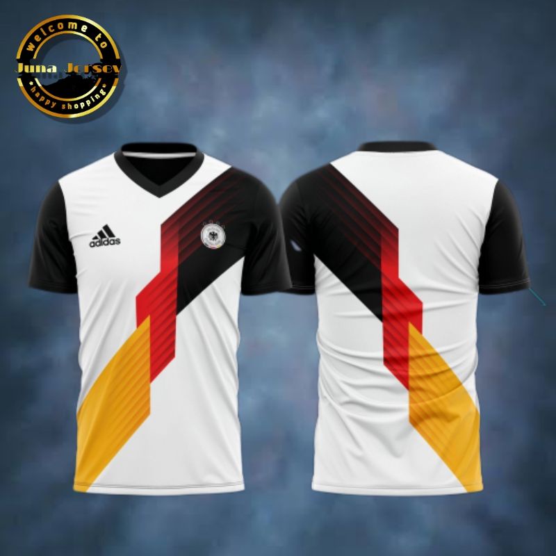 BAJU KAOS JERSEY TIMNAS JERMAN V3 TERBARU 2022 2023 GRATIS TAMBAH NAMA