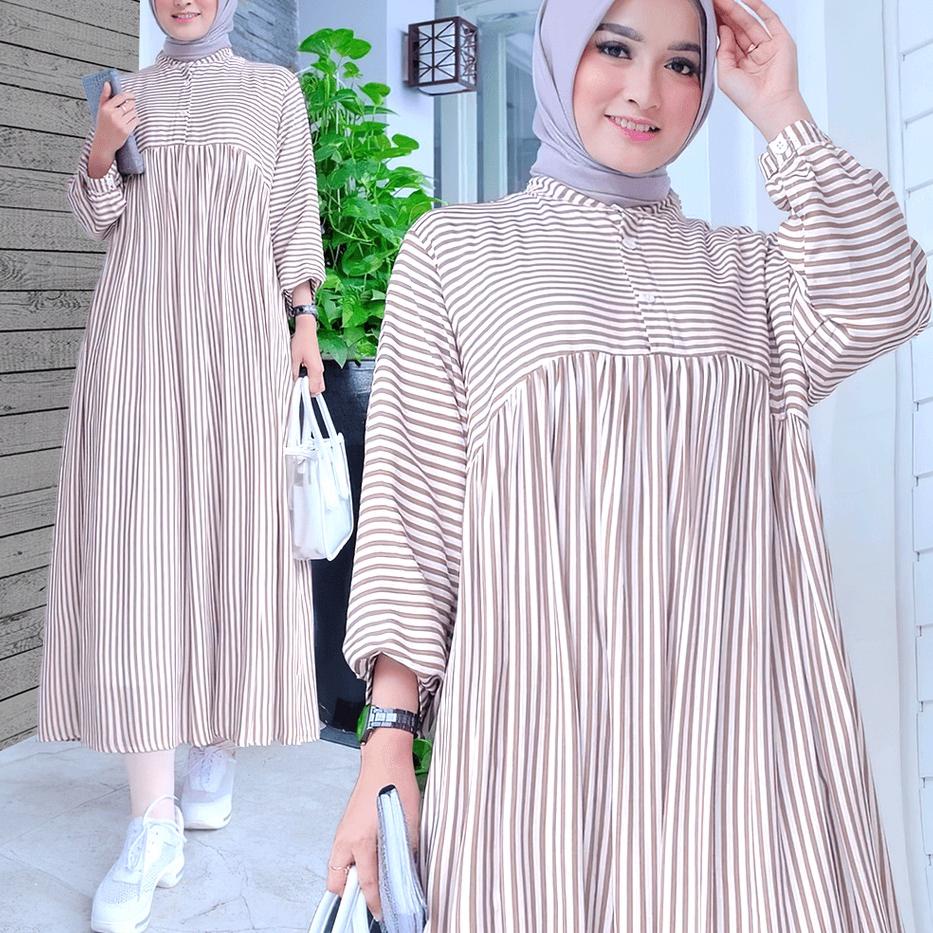 Harga Spesial.. Wani Midi Dress By Huebee