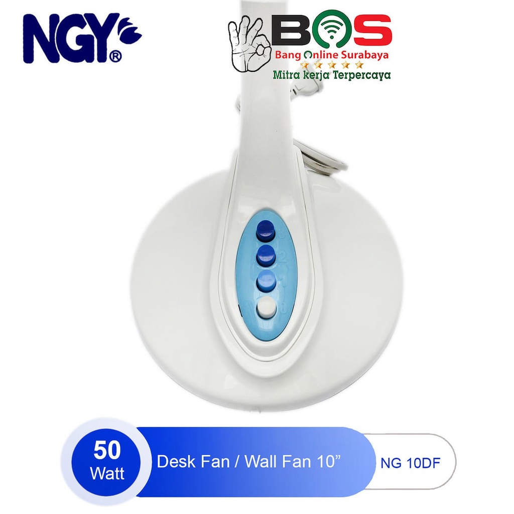 Desk Fan Nagoya Kipas Angin Meja NG 10 DF Nagoya NG-10DF Kipas Angin Meja Dinding