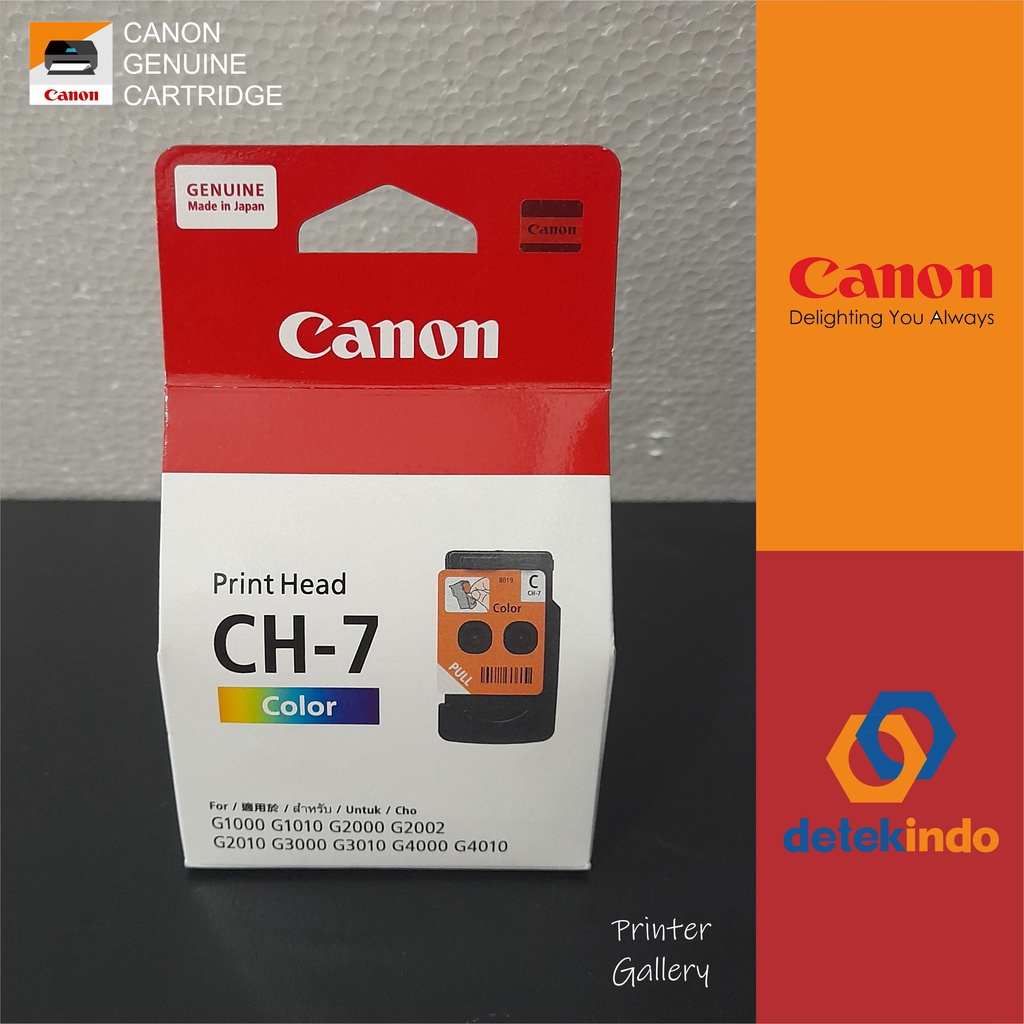 Jual Print Head CH7 Cartridge Canon G1010 G2010 G3010 G4010 Color
