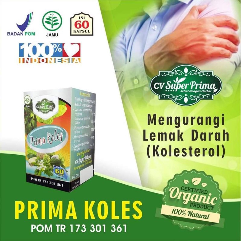 HERBAL EXTRAK PRIMA KOLES ( KOLESTROL)