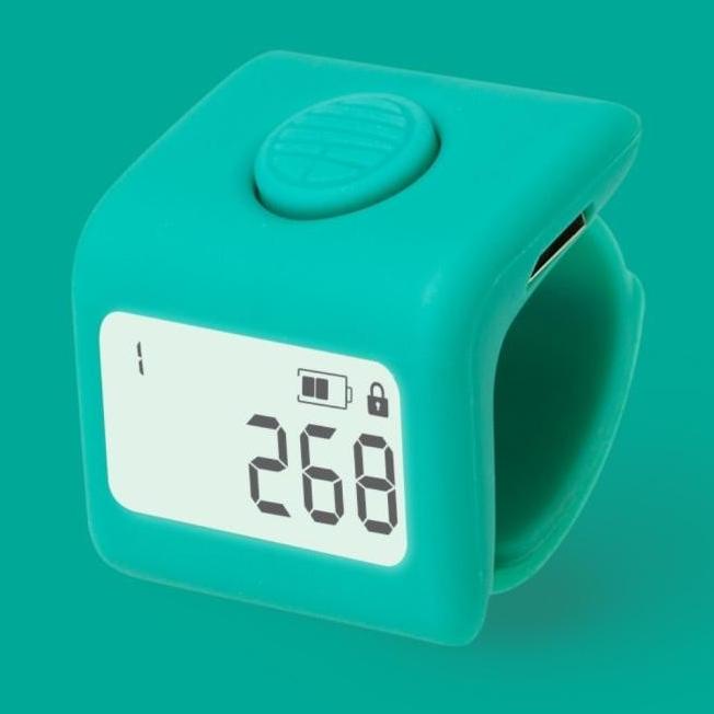 Tasbih Digital Led Rechargeable Tally Counter 9 Channel Stormemey