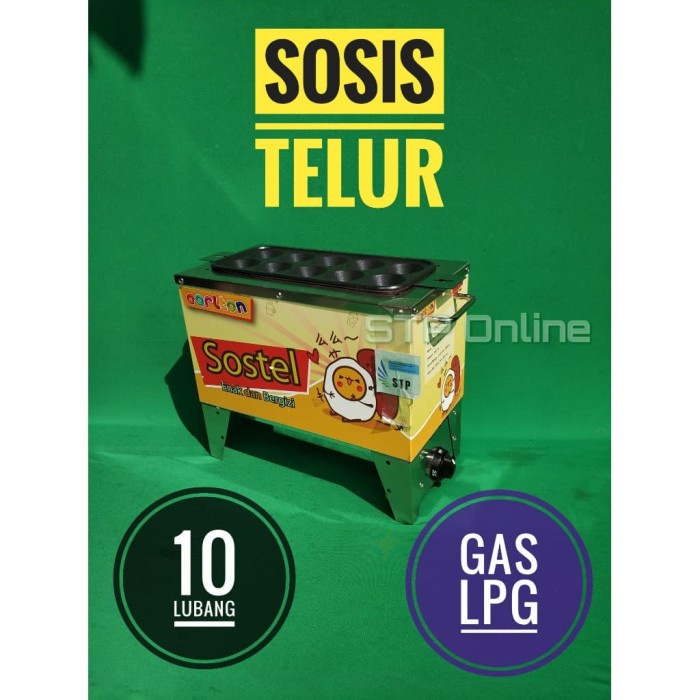 Sostel Mesin Sostel Gas 10 Lubang