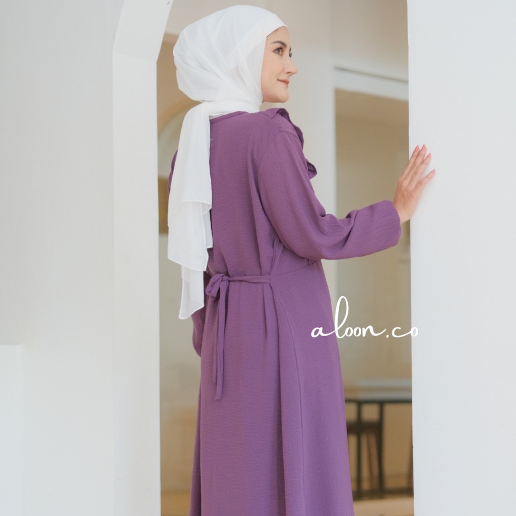 Farrania One Set Tunik Bahan Crinkle Airflow Busui Friendly – Setelan Wanita Murah Premium