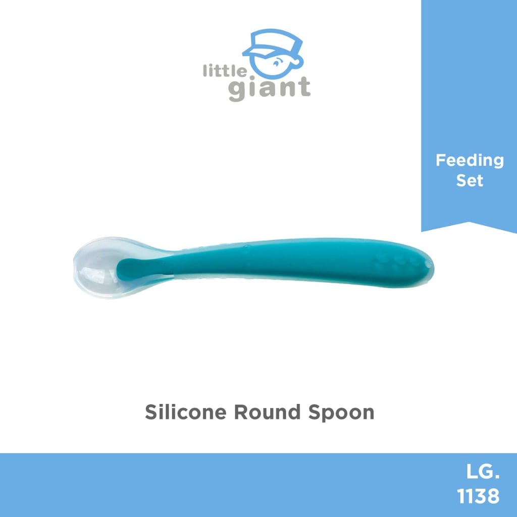 Little Giant Silicone Round &amp; Flat Spoon - LG1138/1139