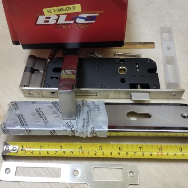 SET LENGKAP KUNCI PINTU BESAR BELLUCI CHANGIRED SN/ HANDLE PEGANGAN GAGANG KUNCI GEMBOK PINTU RUMAH BERKUALITAS