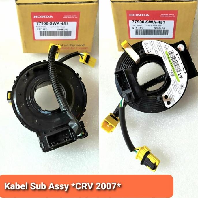 Cable Sub Assy (1Pin-1Pin-3Kbl) Crv All New 2007 On 77900-Swa-451