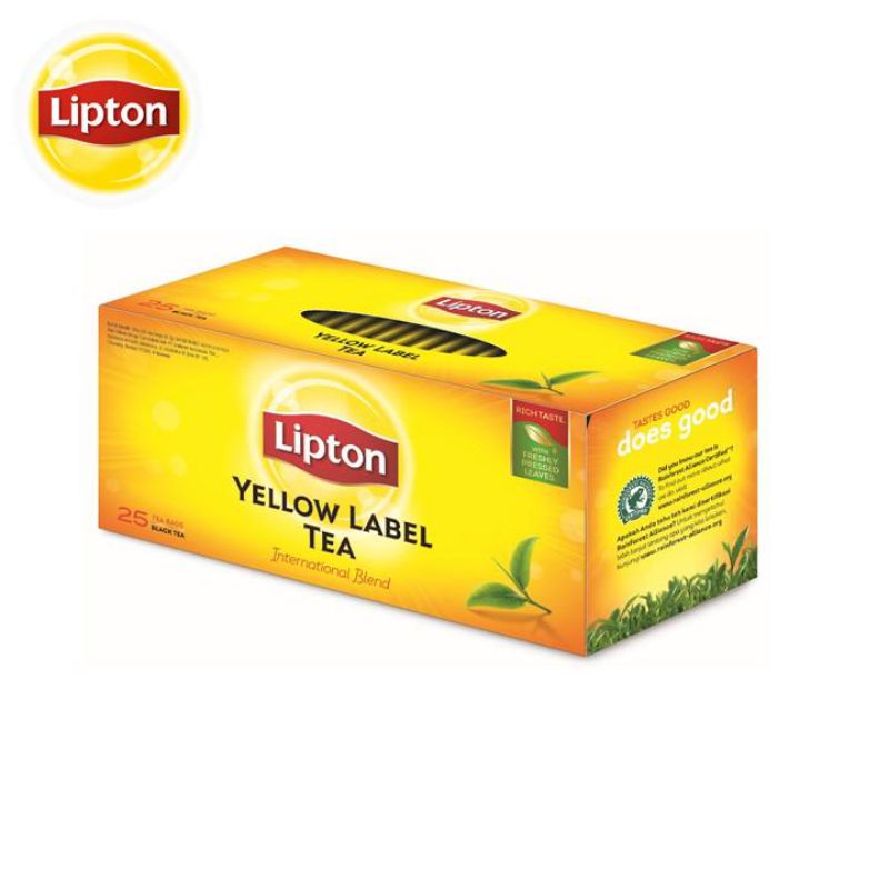 Jual Lipton Yellow Label Tea Isi 25 / Teh Celup | Shopee Indonesia