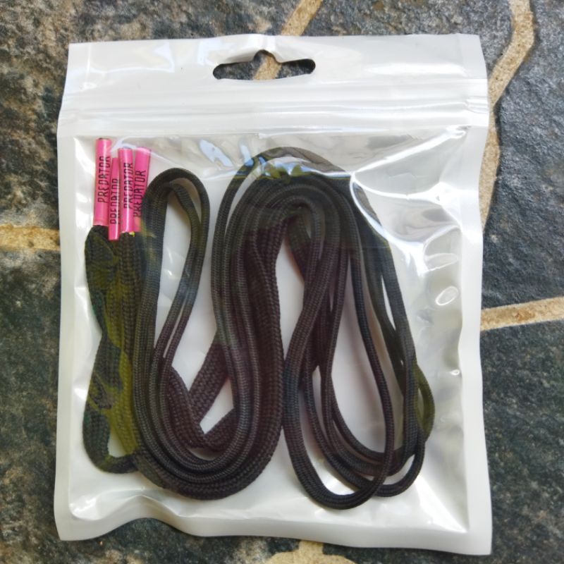 Tali Sepatu Adidas Predator Original Sepatu Sepakbola Sepatu Futsal Hitam pink - 100 cm