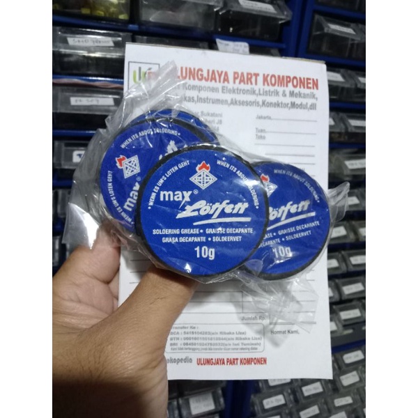lotfett pasta solder 10gram max lotfett