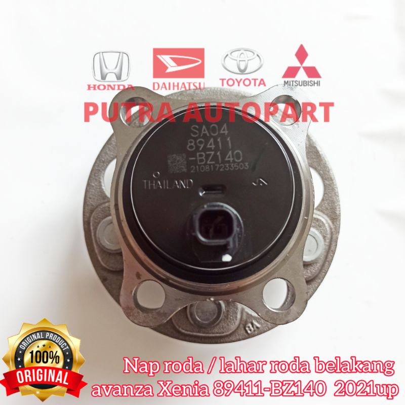 nap roda belakang avanza xenia 89411-BZ140 2021 2022 original