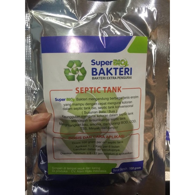Super Bio Bakteri / Pengurai Tinja Di dalam septic tank