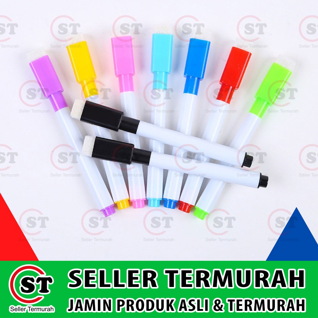 

SPIDOL BAN SPIDOL WHITEBOARD SPIDOL WARNA SPIDOL PAPAN TULIS SPIDOL WIPE CLEAN Anak Papan Tulis Buku