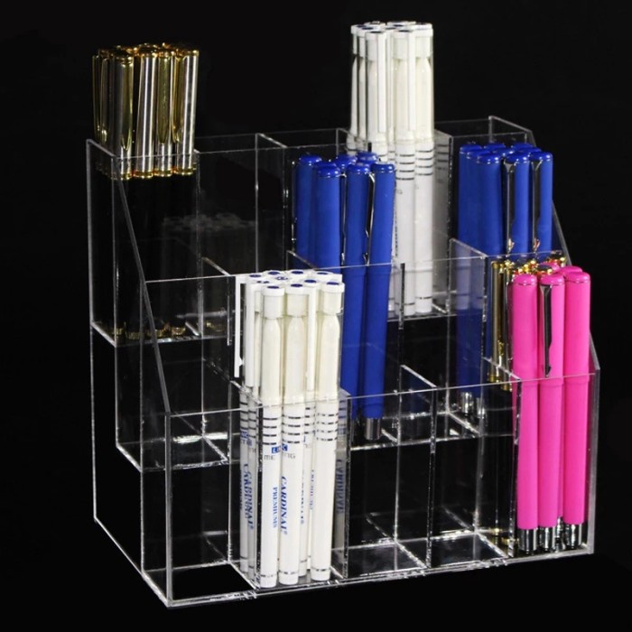 

Stationery Tempat Pensil Pulpen Akrilik / Pen Holder Terbaru