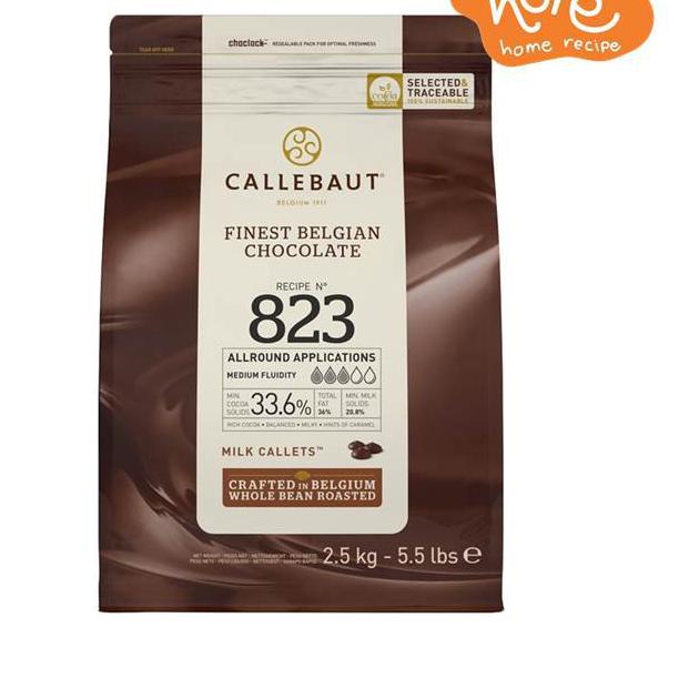 

Ready Stok Callebaut Milk Choco Callets 33.6% Cocoa - 250 gr !!!