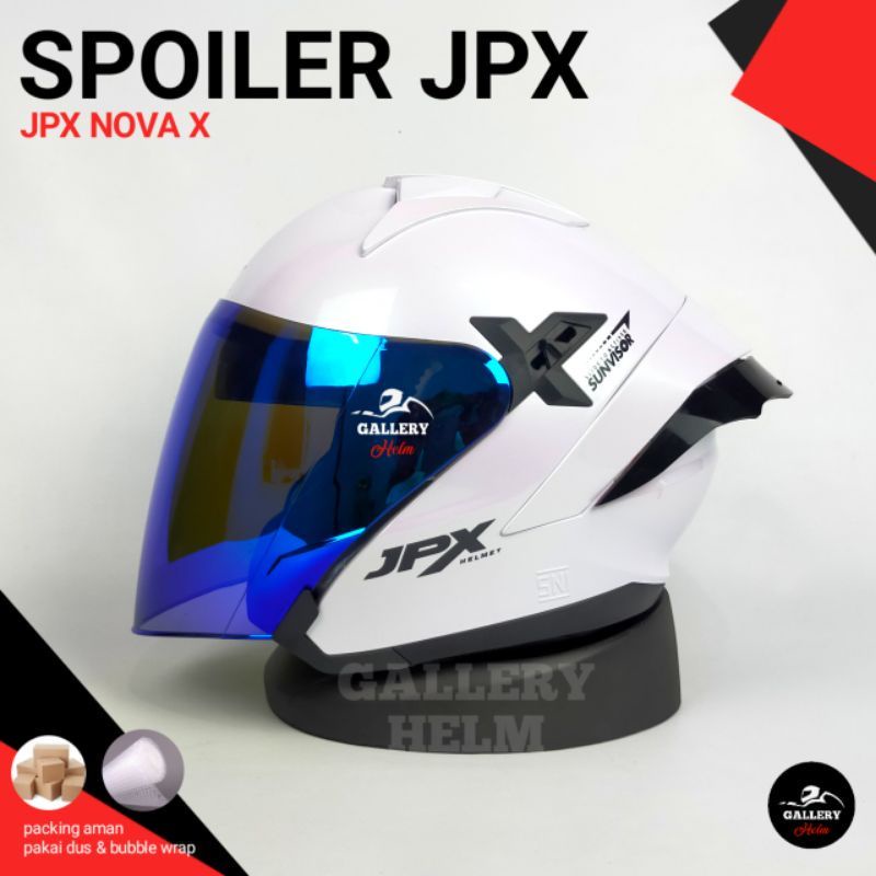 SPOILER JPX NOVA X JPX NOVA X | Spoiler JPX NOVA X Hitam Bening  | Spoiler Murah PNP JPX NOVA X