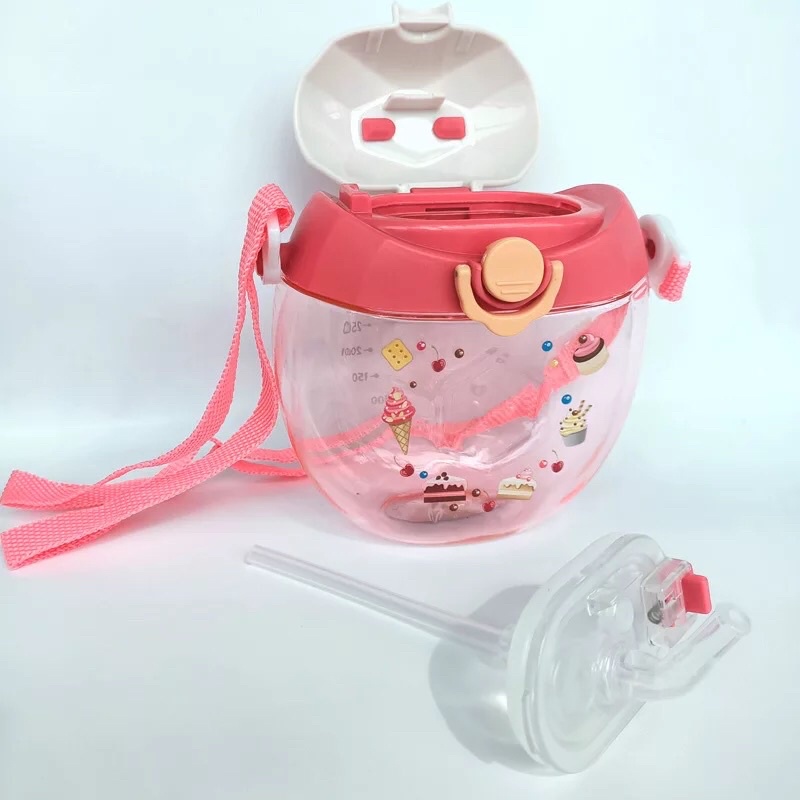 Botol Minum Anak Bahan PP BPA Free Gambar Lucu Botol Minum Anak 400 ml Botol Minum Anak Murah