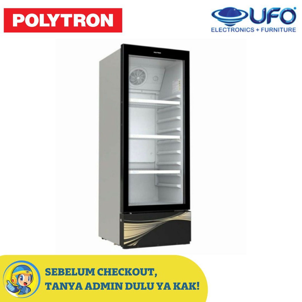 Polytron SCN187 HITAM SCN187R MERAH Showcase / SCN 187