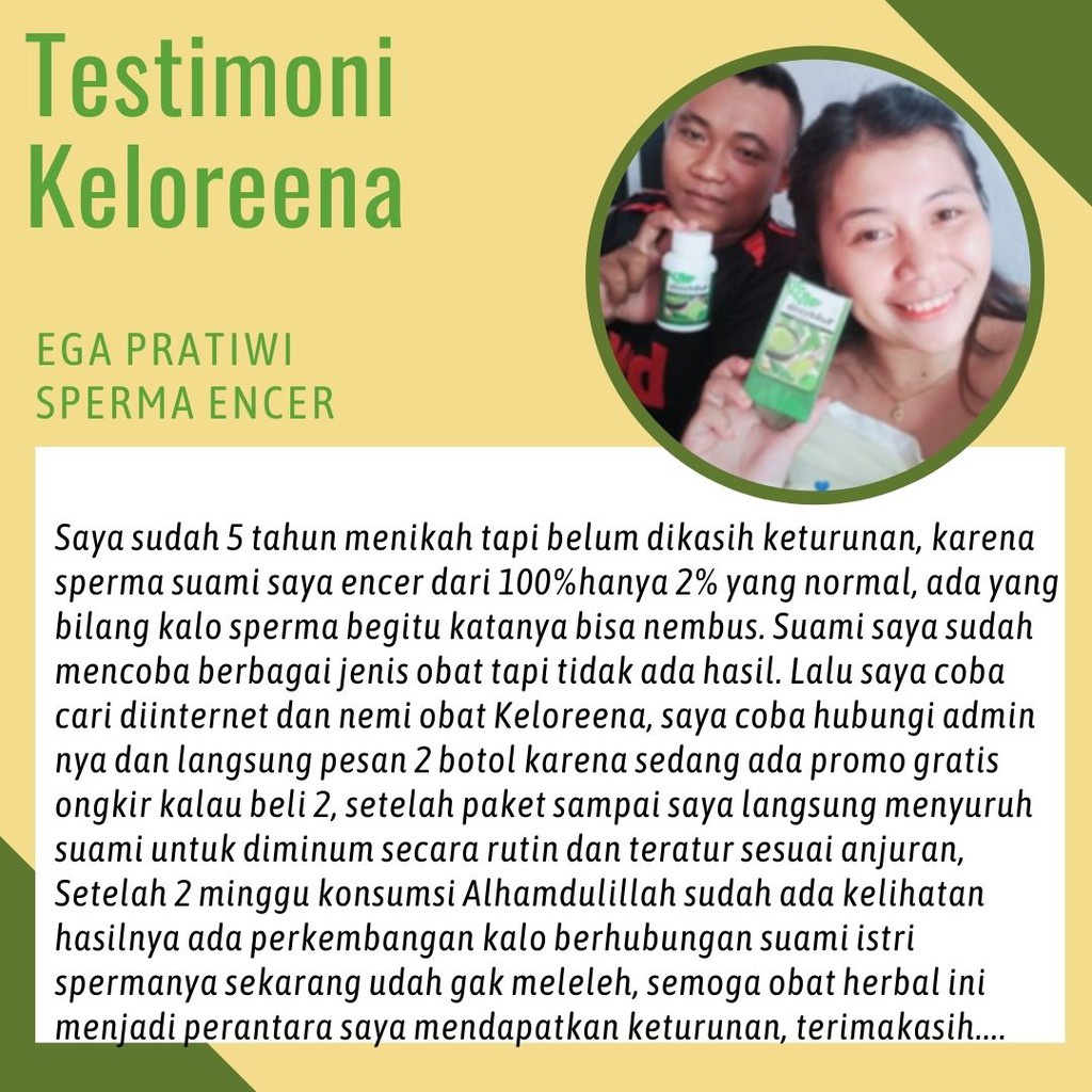 Obat Penyumbatan Saluran Sperma Azoospermia Penyubur Sperma Herbal Keloreena Kapsul Daun Kelor