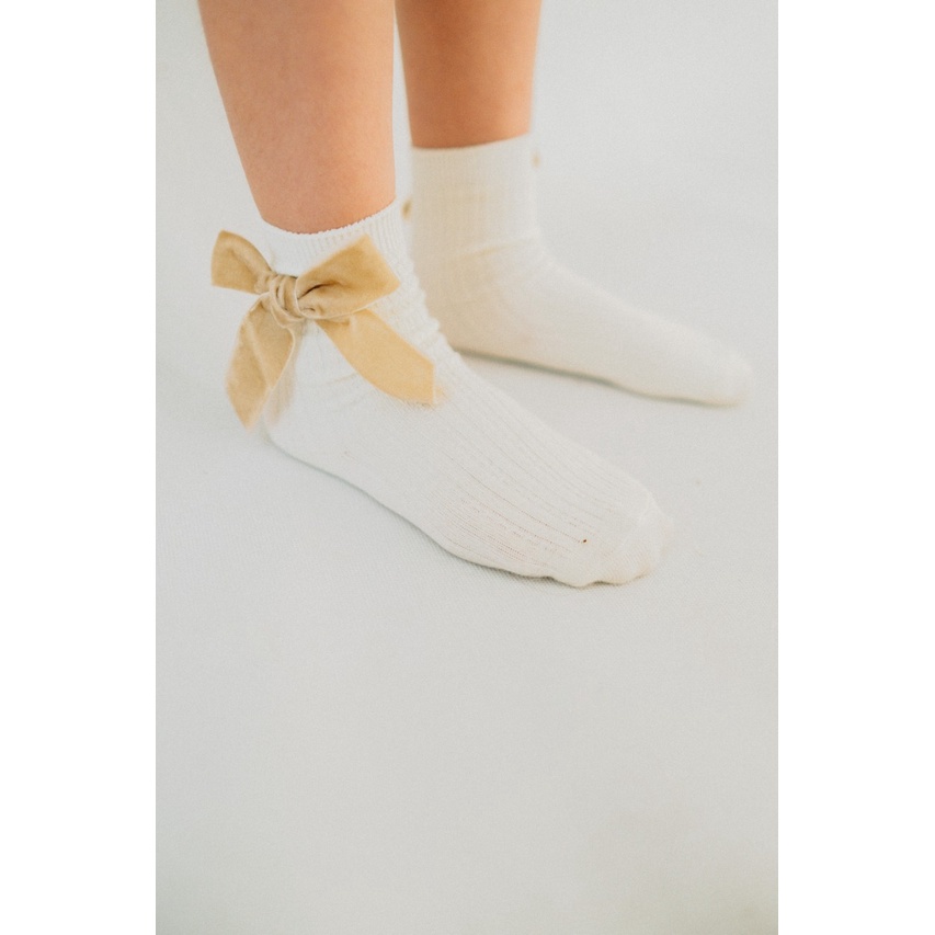 Kaos Kaki Bayi Anak Perempuan BOHOPANNA - BOW SOCK 0-6 Tahun