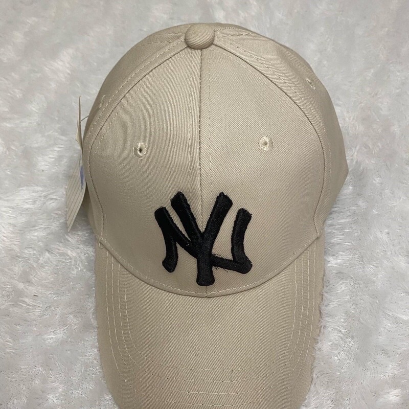 Topi Baseball MLB / NY Import Cream H-001