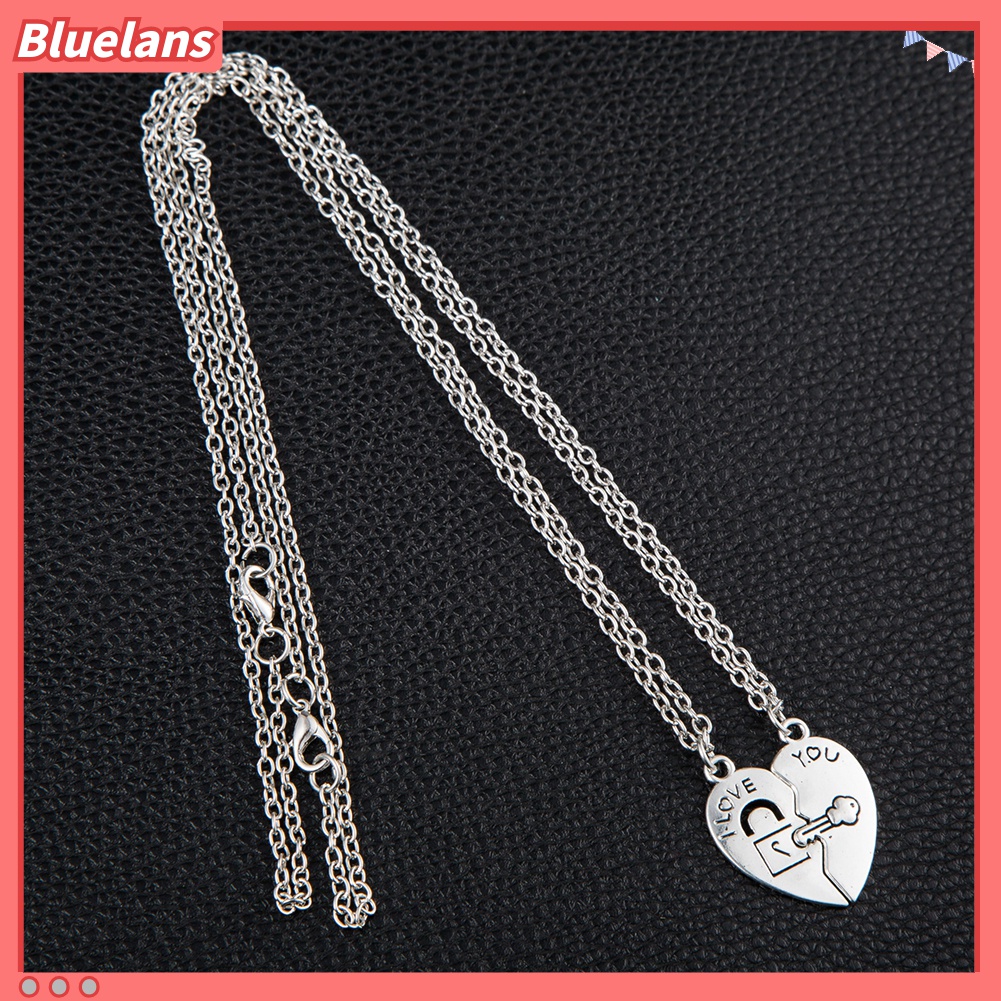 Kalung Liontin Kunci Hati I Love You Untuk Pasangan