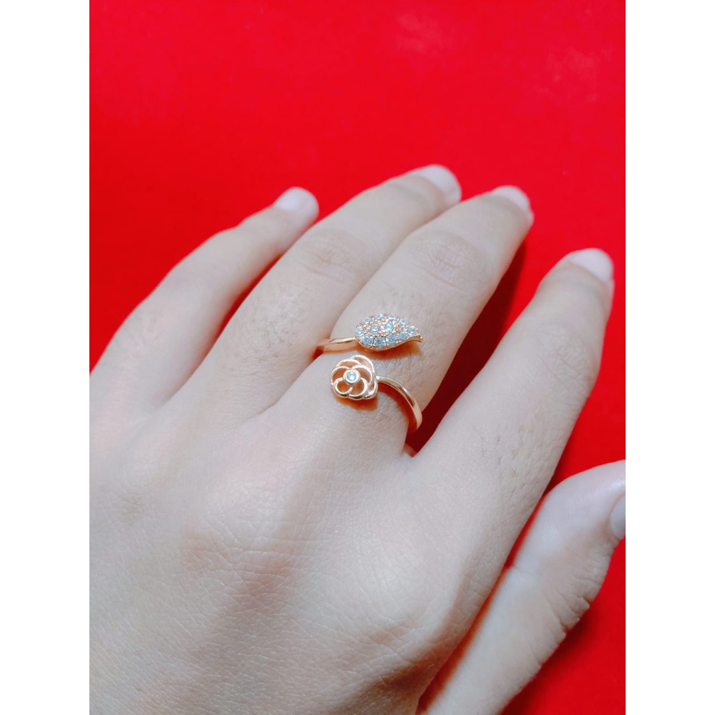 [viral]998 cincin titanium antikarat viral model lobang